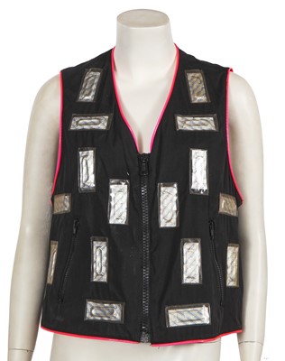 Lot 343 - A Moschino black cotton 'Life Vest', 1990s