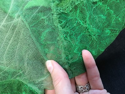Lot 107 - A Tom Ford green lace evening gown, Autumn-Winter 2011-12