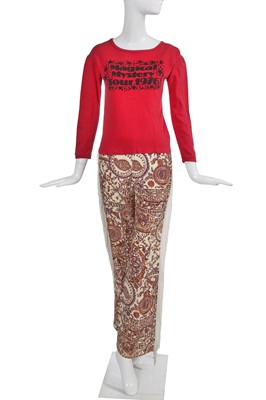 Lot 560 - A 'Hippie' ensemble, 1970s