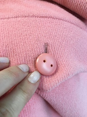 Lot 31 - A Chanel by Karl Lagerfeld pink wool coat, mid-1990s