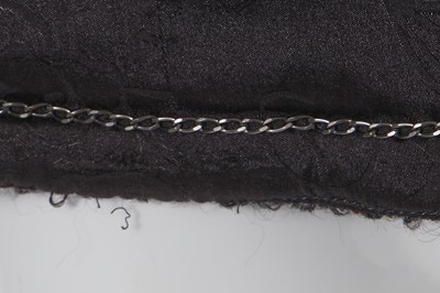 Lot 22 - A Chanel by Karl Lagerfeld grey and brown checked tweed jacket, circa 2008