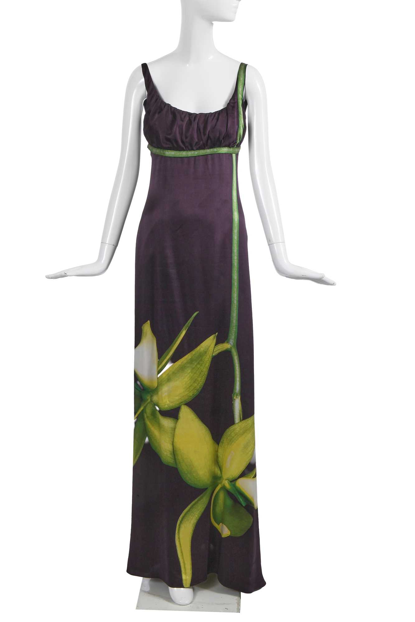 Lot 135 - An Alexander McQueen 'Orchid' dress, 'Pantheon as Lecum' collection, Autumn-Winter 2004-05