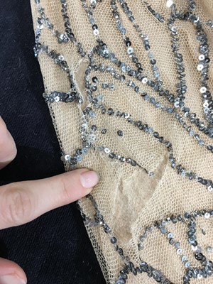 Lot 136 - An Alexander McQueen sequined corset gown, 'Deliverance' collection, Spring-Summer 2004