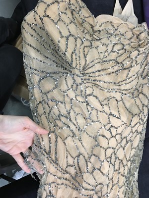 Lot 136 - An Alexander McQueen sequined corset gown, 'Deliverance' collection, Spring-Summer 2004