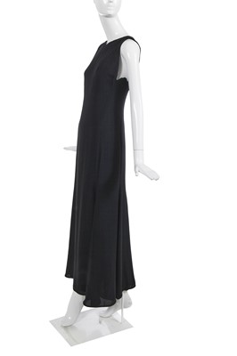 Lot 293 - A Gianni Versace black silk blend dress, mid-1990s