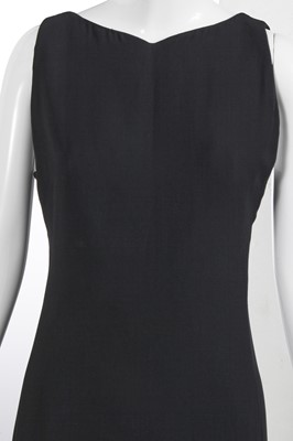 Lot 293 - A Gianni Versace black silk blend dress, mid-1990s