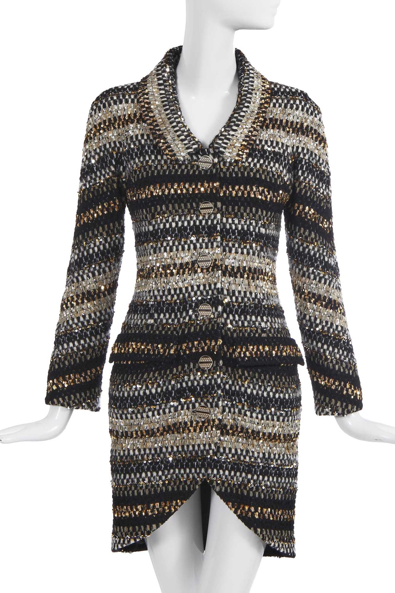 Lot 1 - A Chanel by Karl Lagerfeld fantasy-tweed jacket, 'Egyptomania' collection, Métiers d'Art, Pre-Fall 2019
