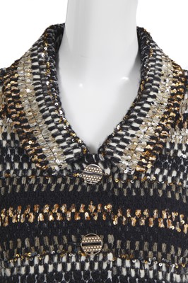 Lot 1 - A Chanel by Karl Lagerfeld fantasy-tweed jacket, 'Egyptomania' collection, Métiers d'Art, Pre-Fall 2019