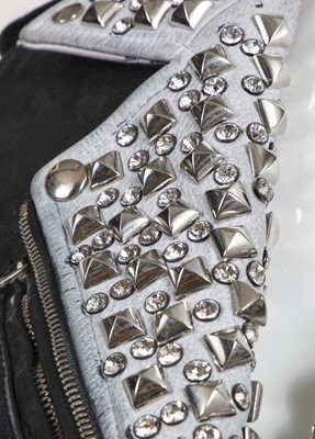 Lot 106 - A Balmain by Christophe Decarnin black leather jacket, Spring-Summer 2011