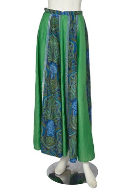 Lot 547 - A Thea Porter blouse and skirt, 1970s
