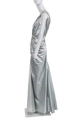 Lot 151 - A Christian Dior by John Galliano pale blue satin evening dress, commercial collection, 2007