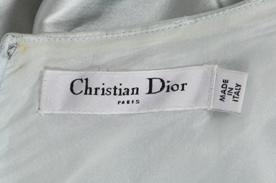Lot 151 - A Christian Dior by John Galliano pale blue satin evening dress, commercial collection, 2007