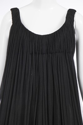 Lot 125 - An Alexander McQueen black chiffon gown, 'The Girl Who Lived in the Tree', commercial collection, Autumn-Winter 2008-09