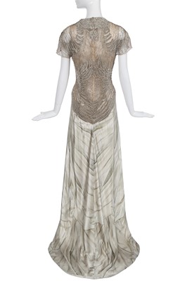 Lot 113 - An Alexander McQueen 'Angel Drape' dress, 'Angels & Demons' commercial collection, Autumn-Winter 2010-11