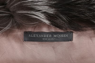 Lot 102 - Annabelle Neilson's Alexander McQueen by Sarah Burton pink-grey fox fur capelet, pre-Fall 2014