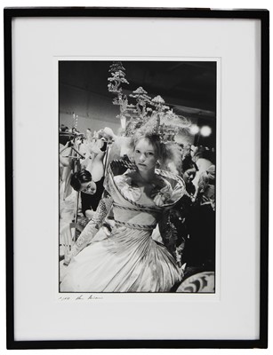Lot 133 - An Ann Ray (Anne Deniau) limited edition silver gelatin print taken backstage 'It's Only a Game' collection, Spring-Summer 2005