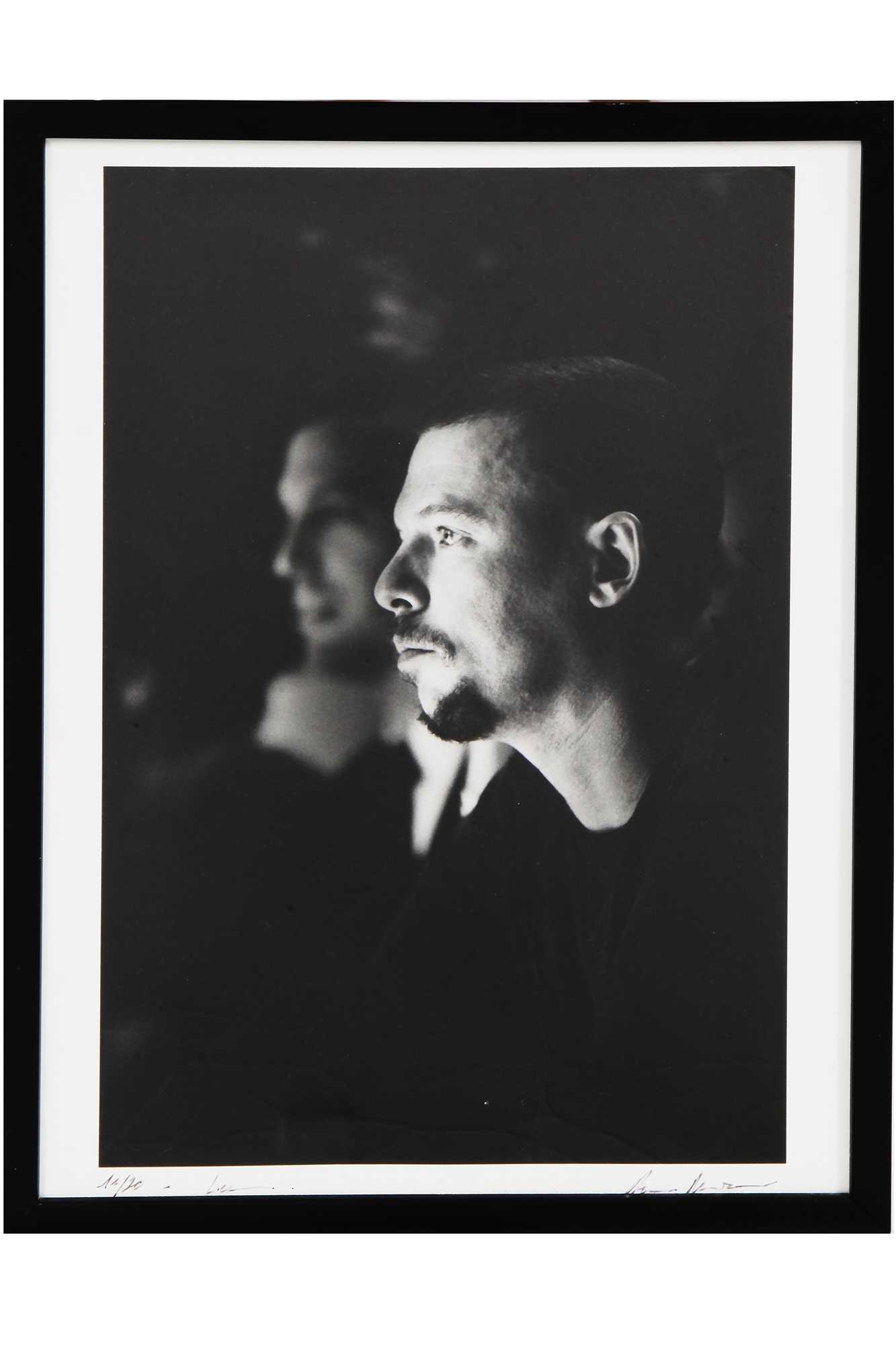 Lot 140 - An Ann Ray (Anne Deniau) limited edition silver gelatin print portrait of Lee Alexander McQueen, 2000