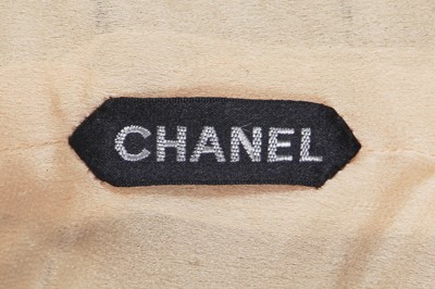 Lot 29 - A Chanel haute couture by Karl Lagerfeld layered and pleated black organza cocktail dress, Autumn-Winter 2000-01