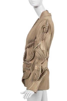 Lot 108 - An Iris van Herpen ECCO leather jacket, 'Radiation Invasion' collection, Spring-Summer 2010