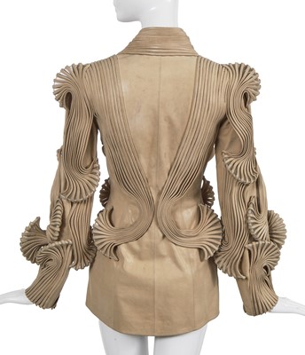 Lot 108 - An Iris van Herpen ECCO leather jacket, 'Radiation Invasion' collection, Spring-Summer 2010