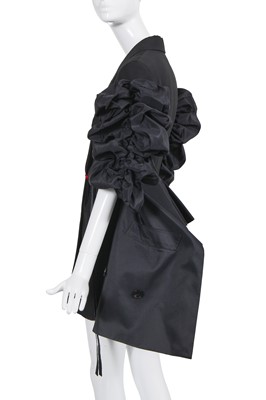 Lot 98 - An Alexander McQueen by Sarah Burton black wool jacket, Spring-Summer 2022