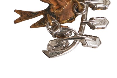 Lot 73 - A Christian Dior by Mitchel Maer 'Bal des Oiseaux' demi-parure, 1955-56