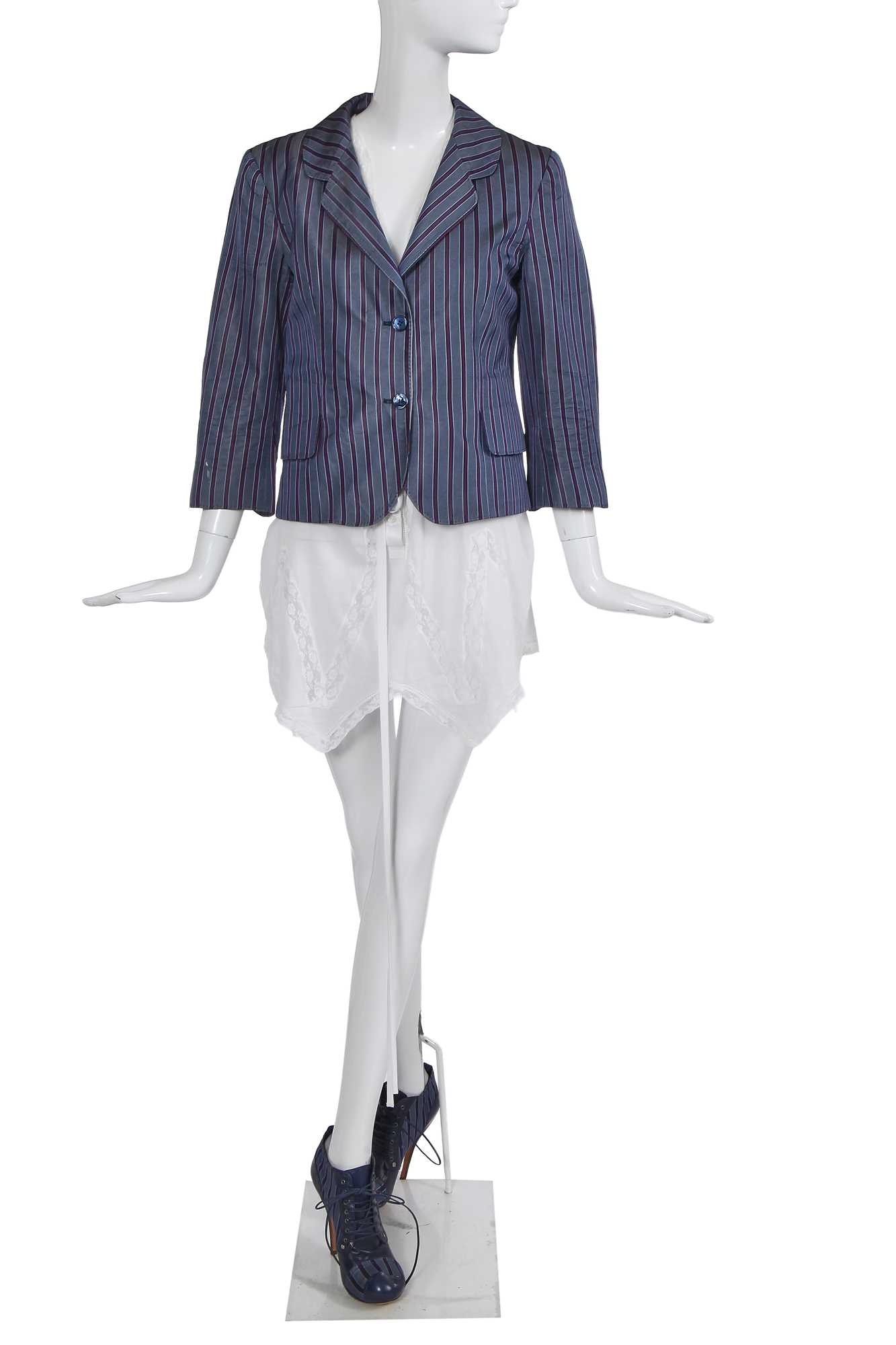 Lot 131 - An Alexander McQueen ensemble, 'It's Only a Game' collection, Spring-Summer 2005