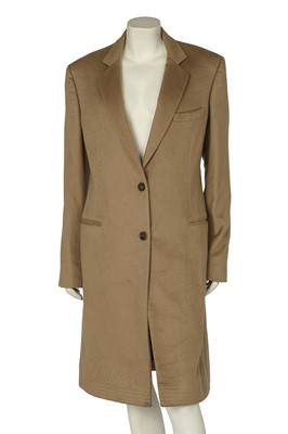 Lot 199 - An Alexander McQueen brown cashmere coat, Pre-Fall 2009