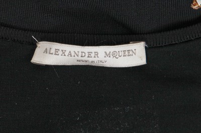 Lot 121 - An Alexander McQueen crystal-embelished viscose jersey dress, circa 2009