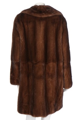 Lot 75 - A Dior brown mink jacket, 1990s, Boutique...
