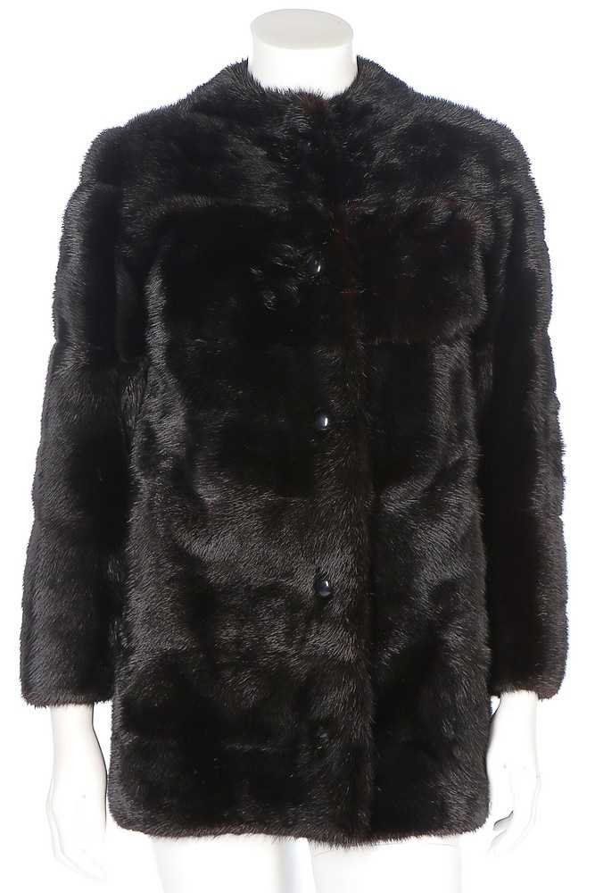 Lot 76 - A Givenchy black mink jacket, Boutique...