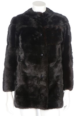 Lot 76 - A Givenchy black mink jacket, Boutique...