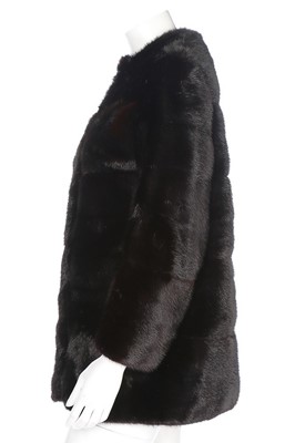 Lot 76 - A Givenchy black mink jacket, Boutique...