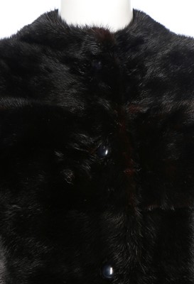 Lot 76 - A Givenchy black mink jacket, Boutique...