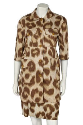 Lot 530 - A Vivienne Westwood giant leopard spot ensemble, 'Civilizade' collection, Spring-Summer 1989