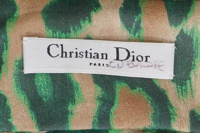 Lot 149 - A Christian Dior by John Galliano printed chiffon cocktail dress, Cruise 2008