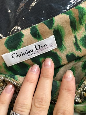 Lot 149 - A Christian Dior by John Galliano printed chiffon cocktail dress, Cruise 2008