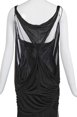 Lot 165 - A Christian Dior by John Galliano black silk satin dress, 'Homage to Marlene Dietrich' collection, Spring-Summer 2004
