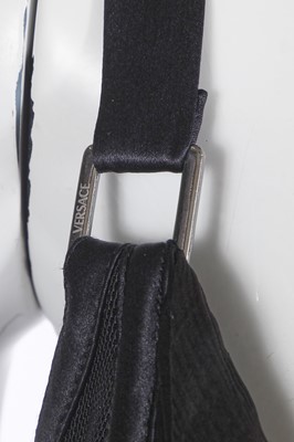Lot 183 - A Versace by Donatella Versace black corset dress, Autumn-Winter 2003-04