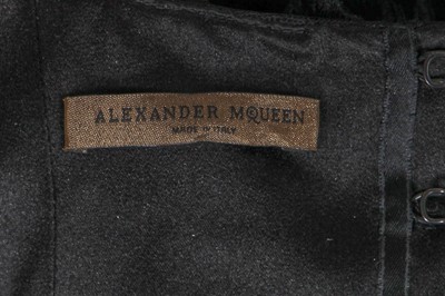 Lot 122 - An Alexander McQueen embellished black chiffon dress, 'The Girl Who Lived in the Tree' collection, Autumn-Winter 2008-09