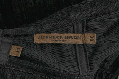 Lot 124 - An Alexander McQueen black chiffon dress, 'The Girl Who Lived in the Tree' commercial collection, Autumn-Winter 2008-09