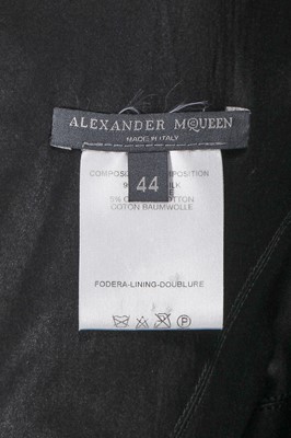 Lot 137 - An Alexander McQueen black chiffon 'Shipwreck' dress, 'Irere' collection, Spring-Summer 2003