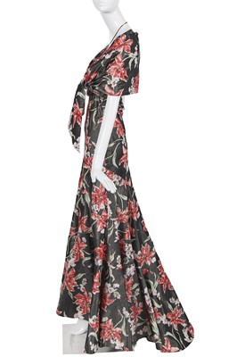 Lot 171 - A Christian Dior by John Galliano chiné taffeta evening gown, commercial collection 2000