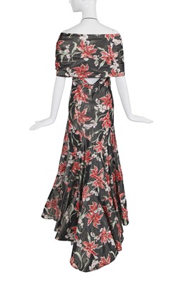 Lot 171 - A Christian Dior by John Galliano chiné taffeta evening gown, commercial collection 2000