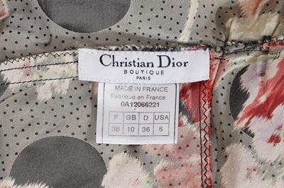 Lot 171 - A Christian Dior by John Galliano chiné taffeta evening gown, commercial collection 2000