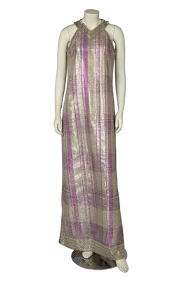 Lot 640 - A Mila Schon beaded evening gown, late 1960s