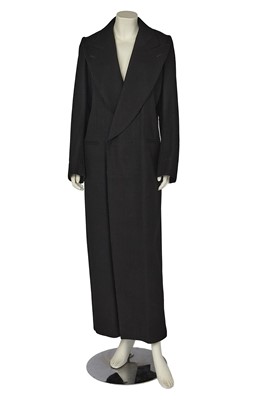 Lot 439 - A Maison Martin Margiela black felted wool coat, Autumn-Winter 1993-94