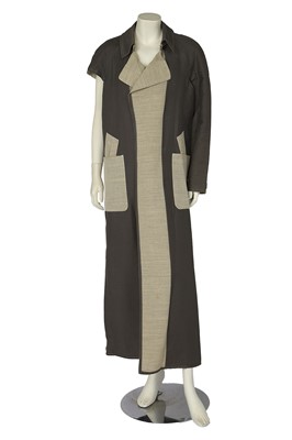 Lot 452 - A Comme des Garçons trenchcoat ensemble, 'Fusion’ collection, Autumn-Winter 1998-99