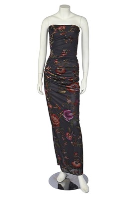 Lot 278 - An Emanuel Ungaro devoré sheath, 1990s