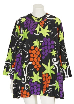 Lot 268 - An Yves Saint Laurent printed cotton jacket, circa 1990